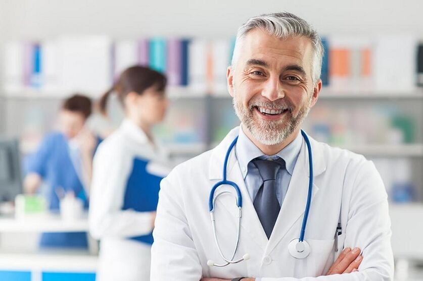 The doctor who treats arthrosis